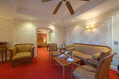 King Suite Living Room — Belconti Resort Belek