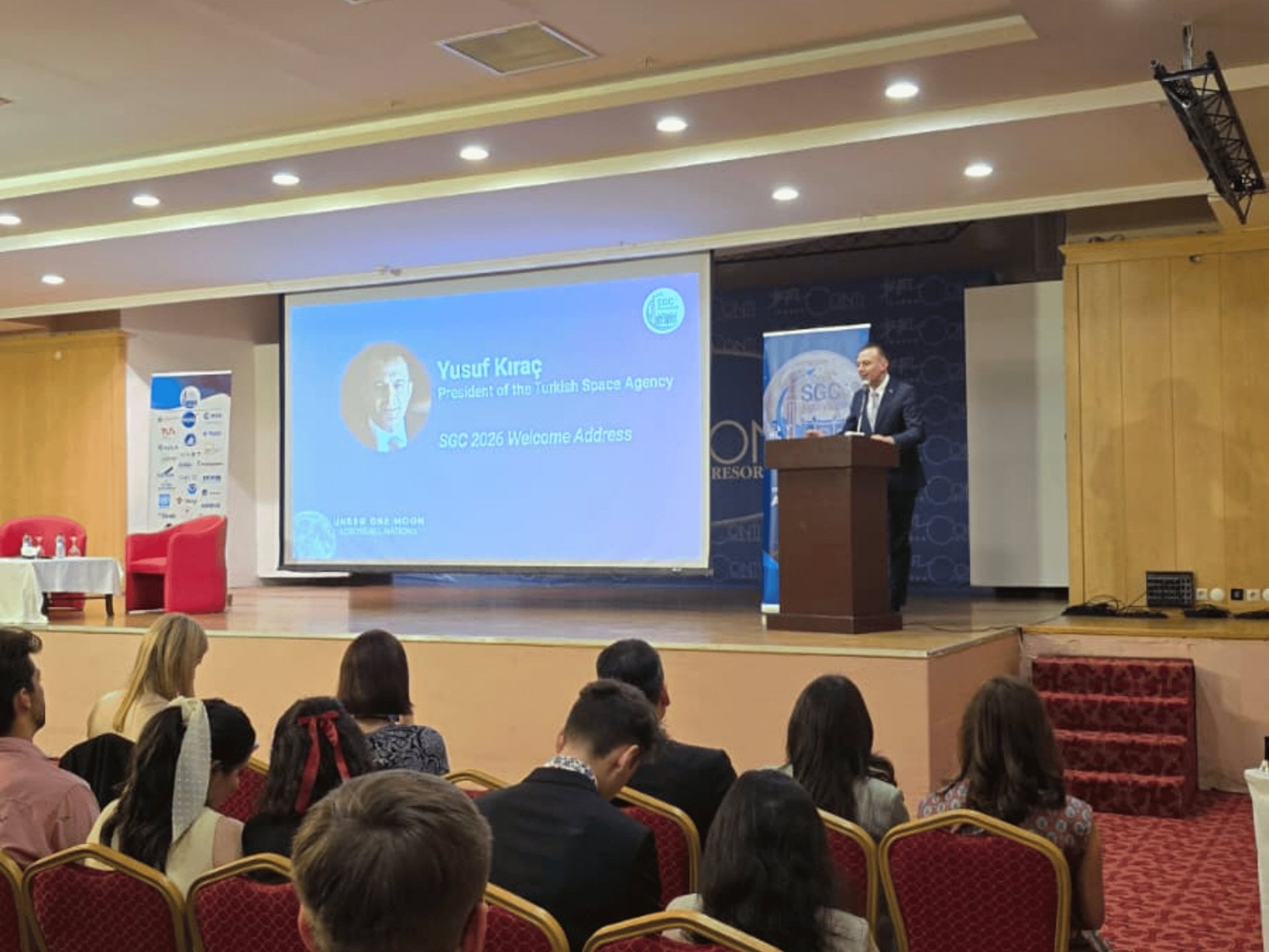 Welcome address by Yusuf Kıraç, President of the Turkish Space Agency, at SGC 2026